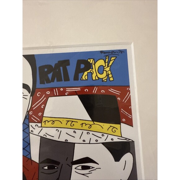 Romero Britto Eat Pack At Miami Beach Pop Art - 6” X 9” - Picture 3 of 9